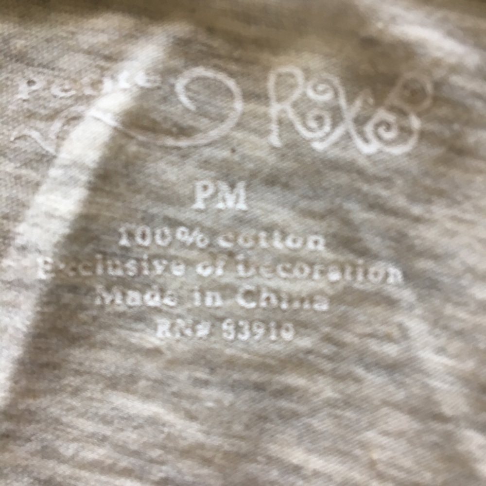 RXB Long Sleeve Top Size Petite Medium - Picture 6 of 9